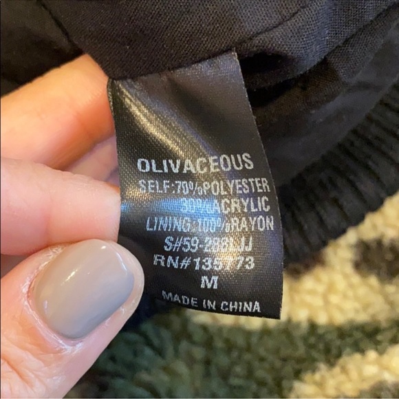 Olivaceous Camouflage Fleece Teddy Zip Jacket with Hood - Picture 4 of 5